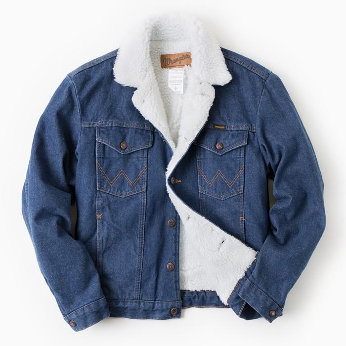 ラングラー デニムジャケット デニム シェルパ ジャケット 14オンス ブロークンデニム ランチコート WRANGLER COWBOYCUT SHERPA LINED DENIM JACKET 74255PW｜cocochiya｜03