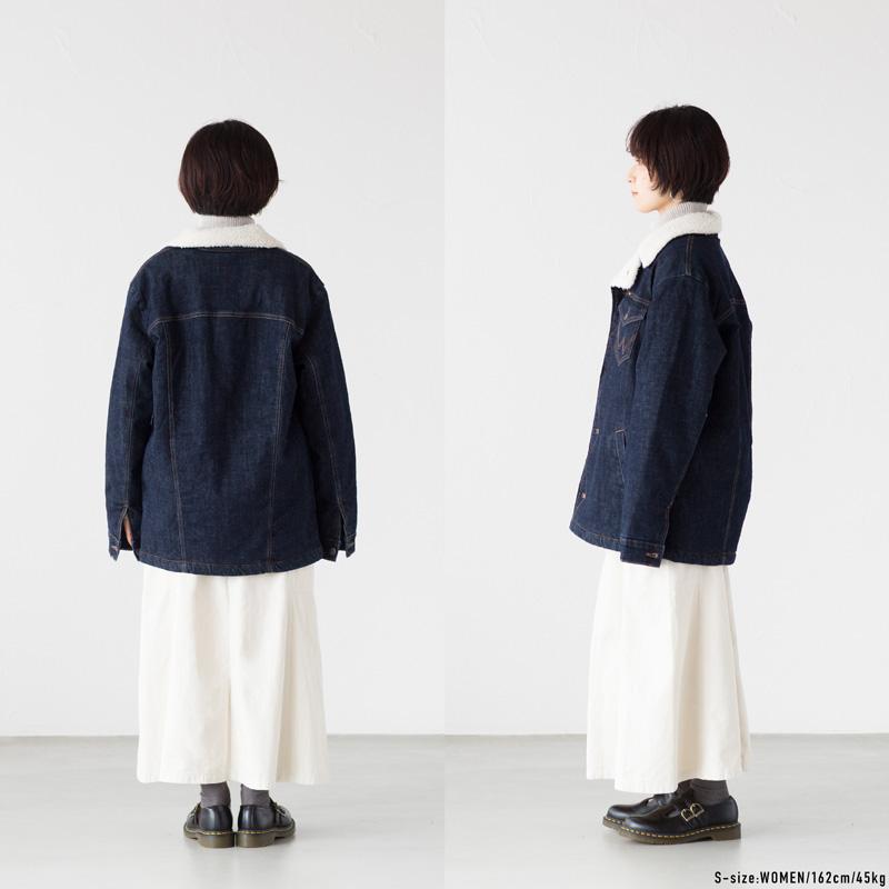 Wrangler ラングラー デニム ランチコート ラスティックネイビー Wrangler ラングラー デニム ランチコート ラスティックネイビー