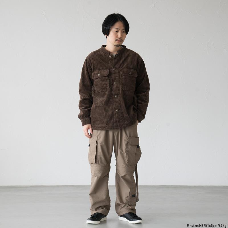 STONE  コーデュロイシャツジャケト（FW2011 / サイズL 30%OFF ワイルドシングス コーデュロイ CPO シャツ WT21131AD