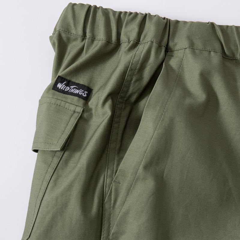 WILD THINGS ワイルドシングス ライト バックサテン クロップド