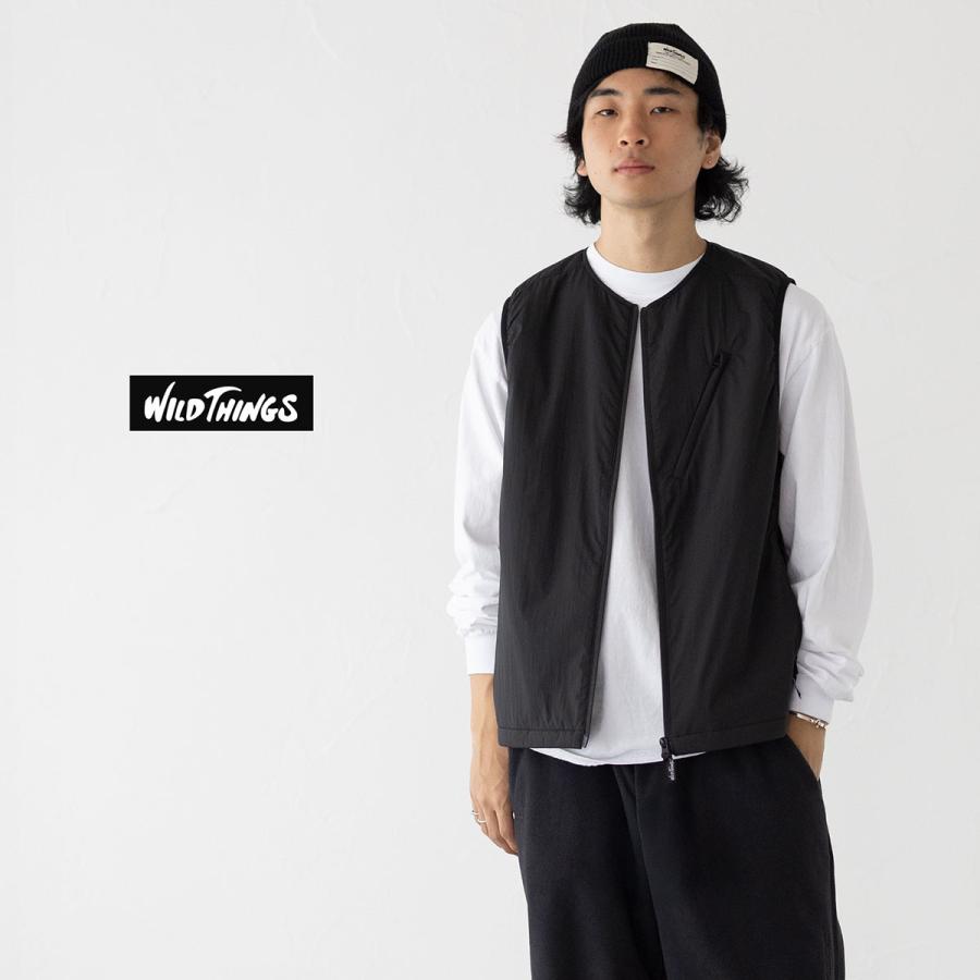 【極美品⭕️】wild things ワイルドシングス　ベスト WILD THINGS（ワイルドシングス） ベスト ドッツロフト ミドル ベスト