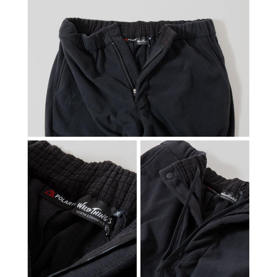 WILD THINGS ポーラテック ストームパンツ ヘザーグレー M ポーラテック ストームパンツ│POLARTEC STROM PANTS | ワイルド