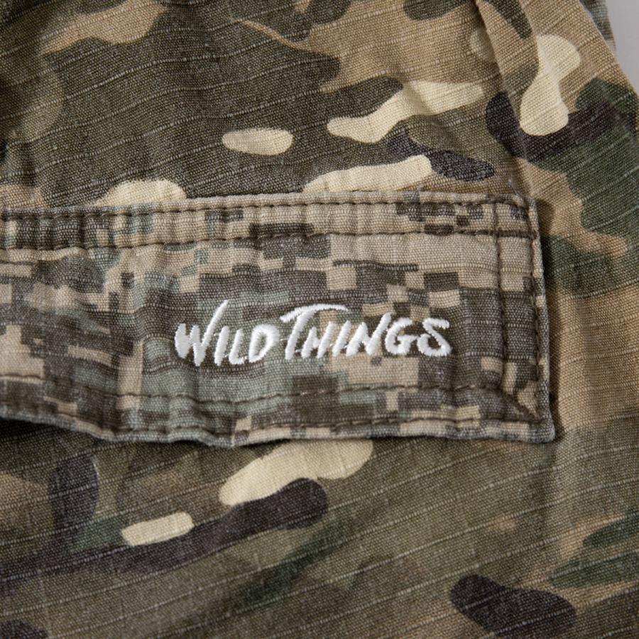 WILD THINGS（ワイルドシングス） カモ リップ ショーツ WILD THINGS