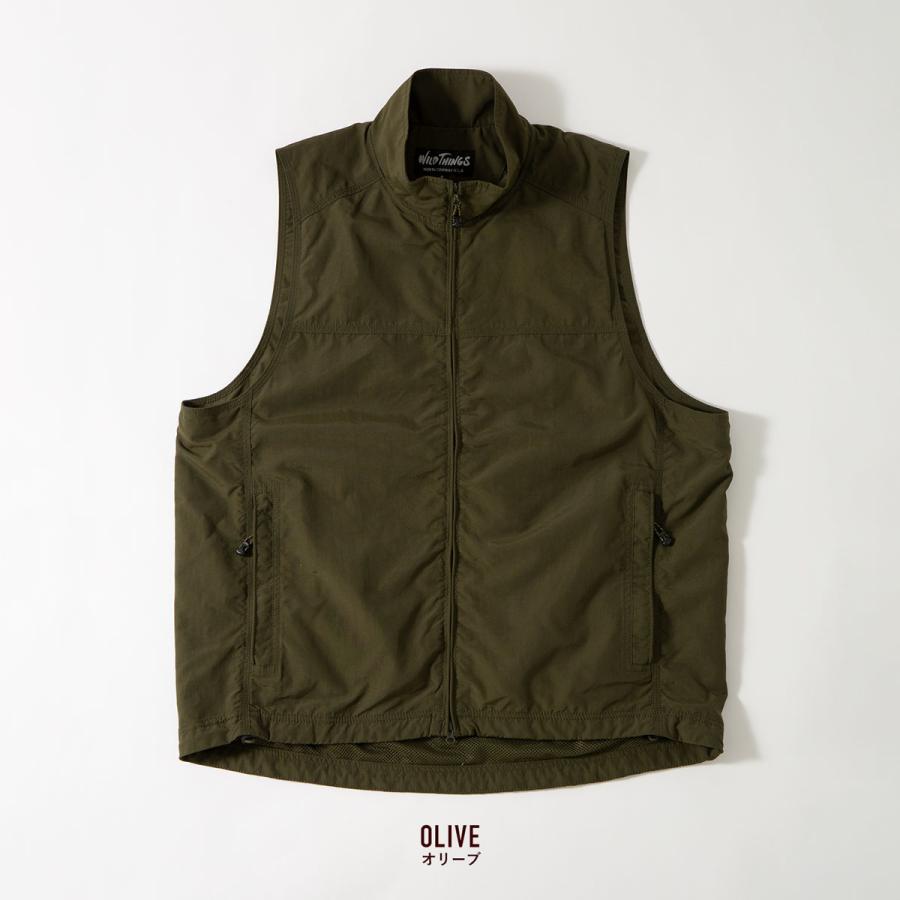 ワイルドシングス ユーティリティー ベスト WILD THINGS UTILITY VEST WT24010AD サプレックスナイロン SUPPLEX NYLON メンズ レディース 涼しい 軽量 撥水｜cocochiya｜04