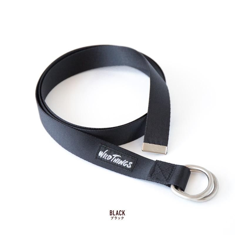 ワイルドシングス W リング ベルト WT18039P Dリング 日本製 [ネコポス