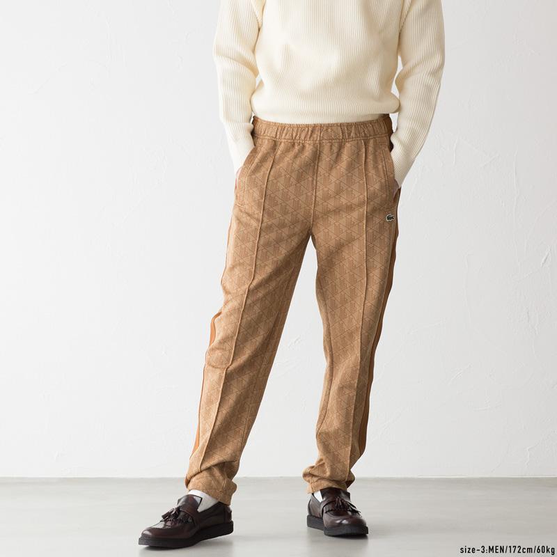 LACOSTE ラコステ モノグラム トラックパンツ XH0071L メンズ LACOSTE ラコステ モノグラム トラックパンツ XH0071L メンズ