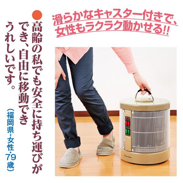 暖話室　送料無料 ココチモ 遠赤外線パネルヒーター 暖話室1000型 幸せヒーター だんわしつ 談話室 乾燥 温風 節電 純国内生産 |  | 04