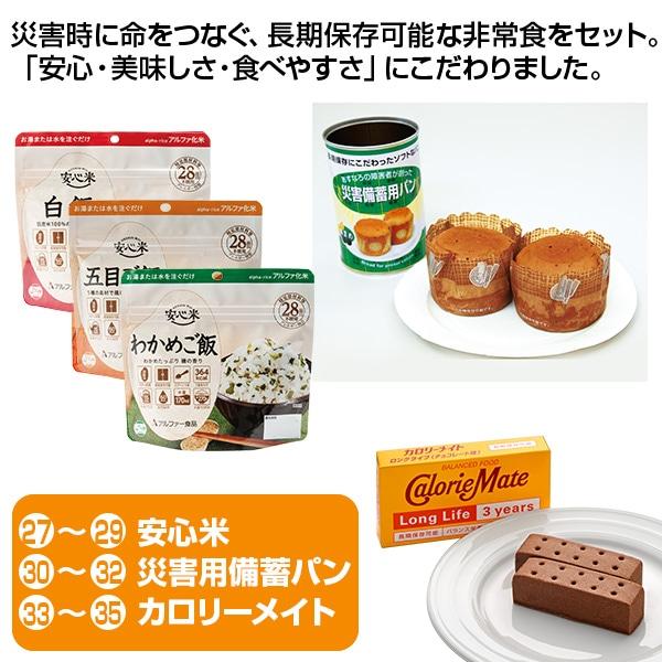 ユーキャン防災セット 災害時3日間を乗りきる 23万人に選ばれた信頼の41点セット |  | 13
