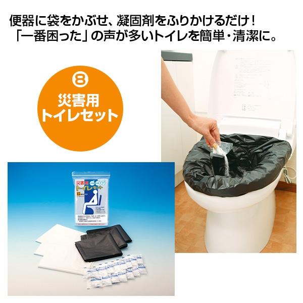 ユーキャン防災セット 災害時3日間を乗りきる 23万人に選ばれた信頼の41点セット |  | 05