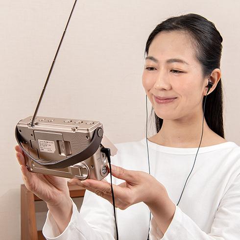 多機能防災テレビ 送料無料 防災用品 ワンセグTV ポータブルTV ラジオ付き |  | 02