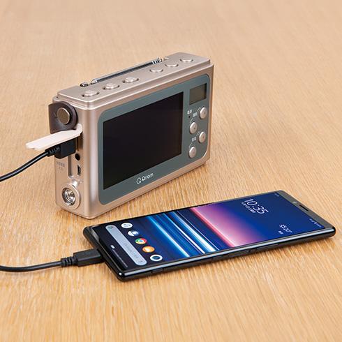 多機能防災テレビ 送料無料 防災用品 ワンセグTV ポータブルTV ラジオ付き |  | 04