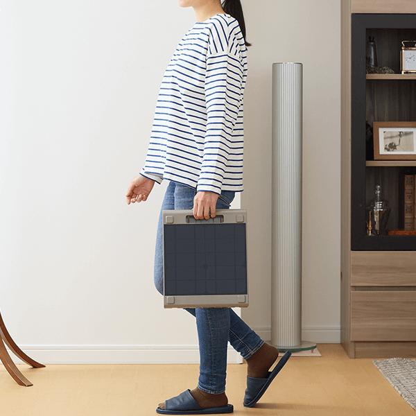 ソーラー扇風機2 アウトドア 防災 充電式・コードレス ソーラーパネル搭載 太陽光で発電 モバイルバッテリー 防水 防災製品等推奨品 |  | 05