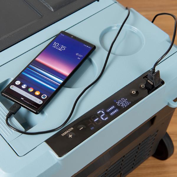 ポータブル冷凍冷蔵庫 防災家電 冷凍・冷蔵・保温 大容量バッテリー搭載 |  | 04