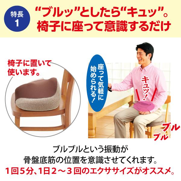 メディブル ユーキャンオリジナル 温熱機能付き 音声ガイド付き 楽らく振動クッション 骨盤底筋エクササイズ ユーキャン通販 ユーキャンの通販 |  | 03