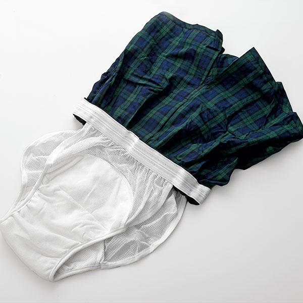 安心トランクス（3枚組） 送料無料 吸水パンツ 尿 トラブル 幅広パッド 横モレ スポーツジム ゴルフ 温泉 |  | 04