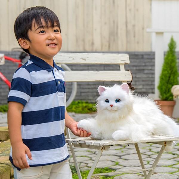 しっぽふりふり あまえんぼうねこちゃん 送料無料 ねこのペット 本物みたい ふれあい機能 認知症 高齢者 老人 癒し Dhb1u ココチモ Yahoo ショッピング店 通販 Yahoo ショッピング