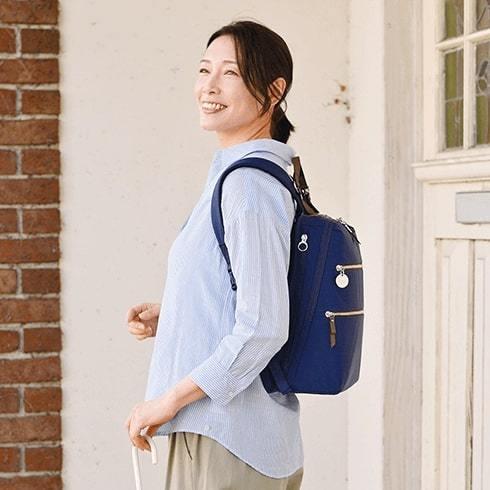オリジナル・カナナリュック 送料無料 竹内海南江さん 大人の女性 エレガント エース 共同開発 |  | 10