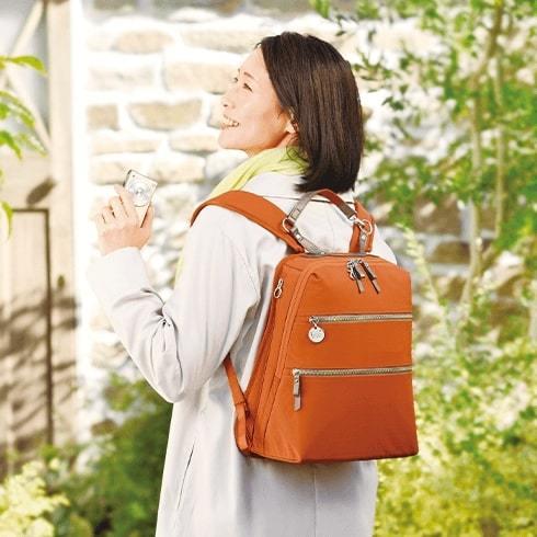 オリジナル・カナナリュック 送料無料 竹内海南江さん 大人の女性 エレガント エース 共同開発 |  | 08
