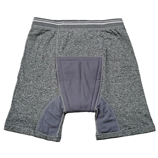 安心ボクサー（3枚組） 送料無料 吸水パンツ 尿 トラブル 幅広パッド 横モレ スポーツジム ゴルフ 温泉 |  | 04