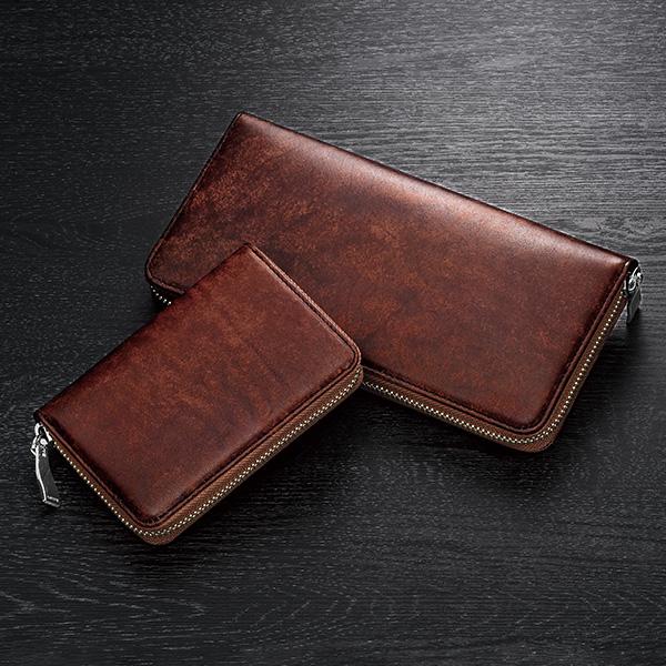 本革スマート財布　長財布 送料無料 財布 スマート財布 高級 牛革 本革 イタリアンレザー 日本製 国産 カード入れ |  | 01
