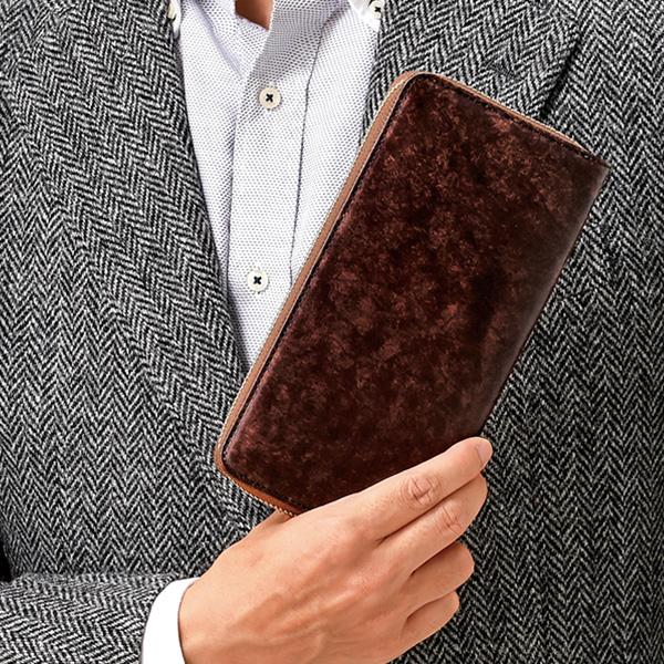 本革スマート財布　長財布 送料無料 財布 スマート財布 高級 牛革 本革 イタリアンレザー 日本製 国産 カード入れ |  | 03
