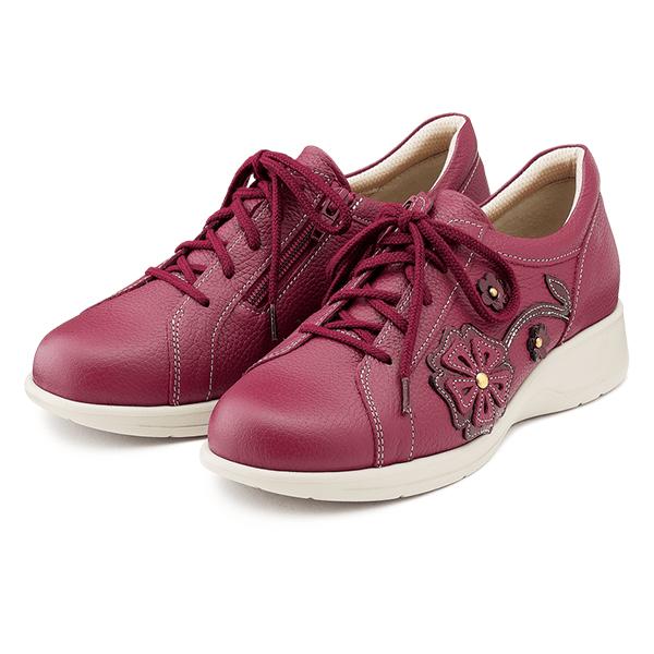 ５E エレガントスニーカー 外反母趾に優しい 外反母趾 甲高 幅広 大人のためのスニーカー 送料無料 |  | 02