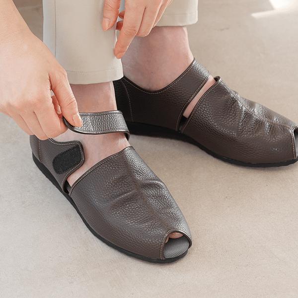 オールタイムサンダル〜モナベリッサ〜 送料無料  サンダル ３Ｅサイズ コンフォートシューズ 天然皮革 |  | 04