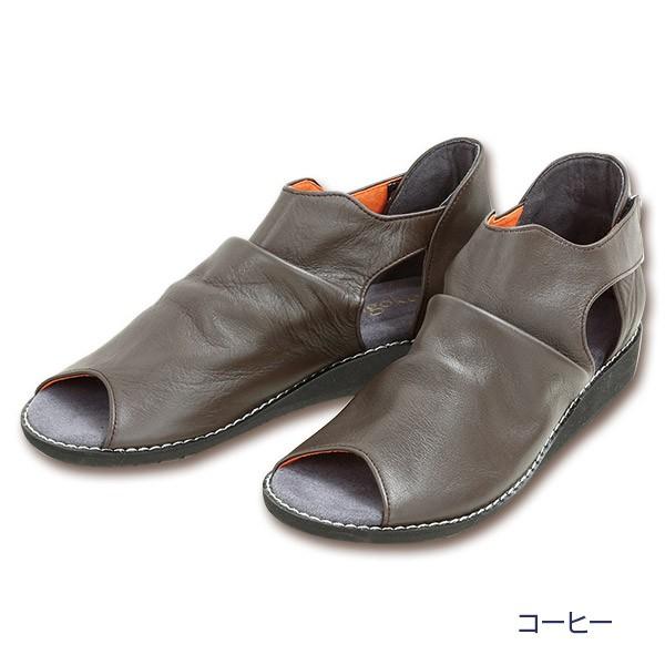 オールタイムサンダル〜モナベリッサ〜 送料無料  サンダル ３Ｅサイズ コンフォートシューズ 天然皮革 |  | 06