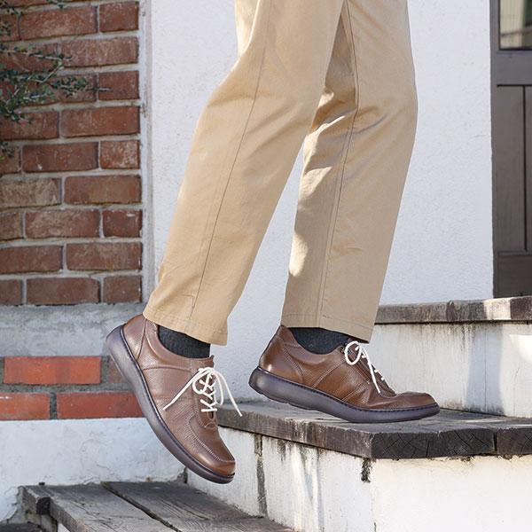 本革スマートスニーカー　超軽量　国産ソフトレザー仕立て |  | 07