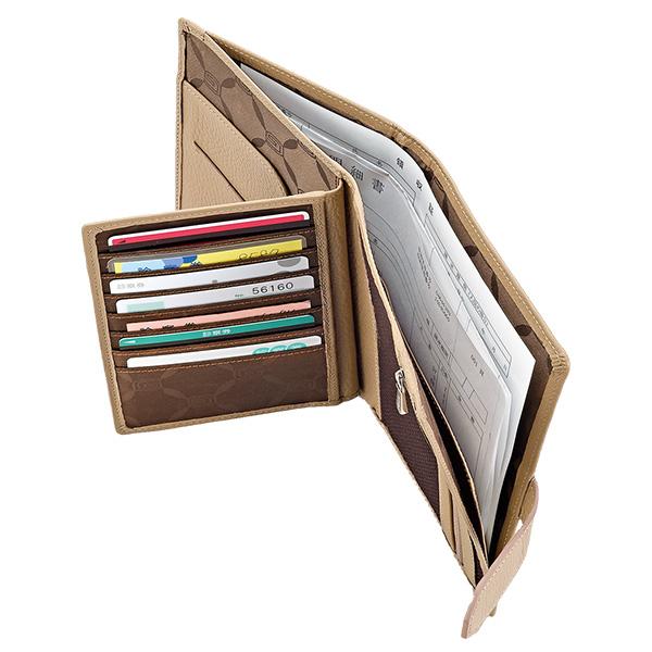 通院ウォレット　男女兼用 高級 牛革 本革 イタリアンレザー イタリア産 カード入れ 通院 保険証 診察券 お薬手帳  送料無料 |  | 09