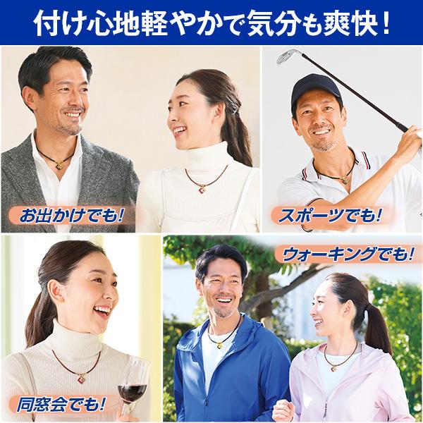 コラントッテ 磁気ネックレス 限定モデル 送料無料 健康医療機器 血行促進 コリ緩和 首・肩 コリ スポーツ選手 Ｎ極Ｓ極交互配列 |  | 08