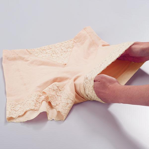 キュットフィット（2枚組） おしゃれ 吸水ショーツ 尿もれ対策 骨盤底筋 ガードルショーツ 吸水パッド 中度失禁 |  | 04