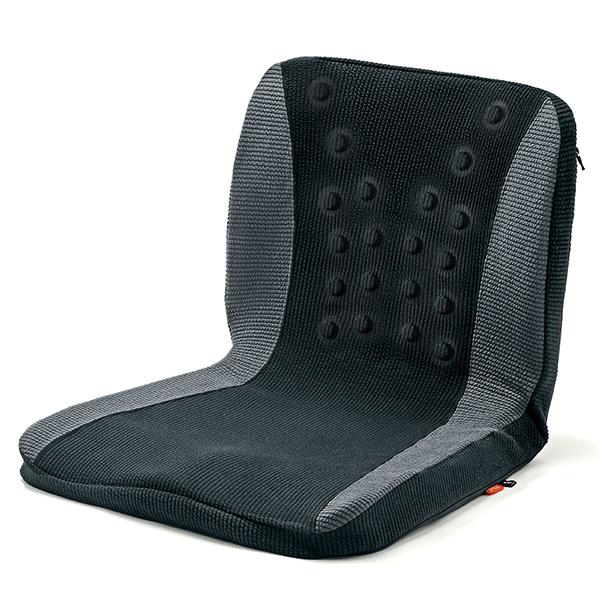 腰らくIIピントプレミアム 送料無料 医療機器クッション　血行改善　コリ緩和　椅子に置ける　磁気効果　オリジナルモデル　シリーズ最大磁石数　N極S極交互配列 |  | 01