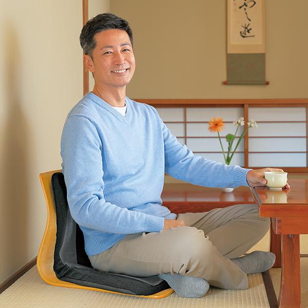 腰らくIIピントプレミアム 送料無料 医療機器クッション　血行改善　コリ緩和　椅子に置ける　磁気効果　オリジナルモデル　シリーズ最大磁石数　N極S極交互配列 |  | 06