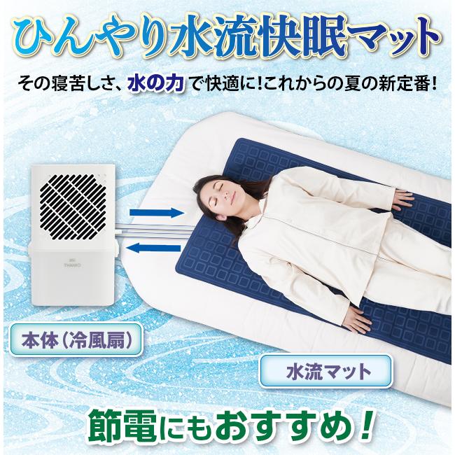【ユーキャン限定ACアダプタ付き】ひんやり水流快眠マット |  | 01