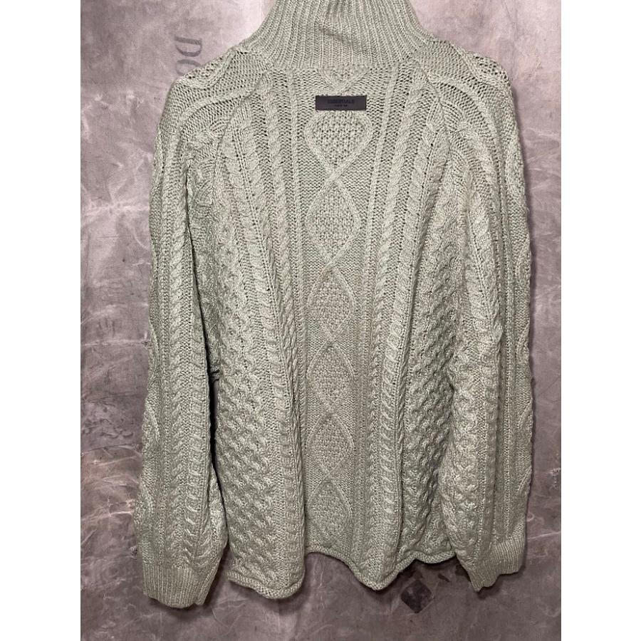 essentials CABLEKNIT TURTLENECK ニット サイズL SEAFOAM | 