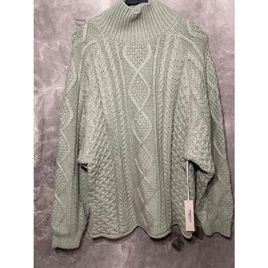 essentials CABLEKNIT TURTLENECK ニット サイズL SEAFOAM |  | 01
