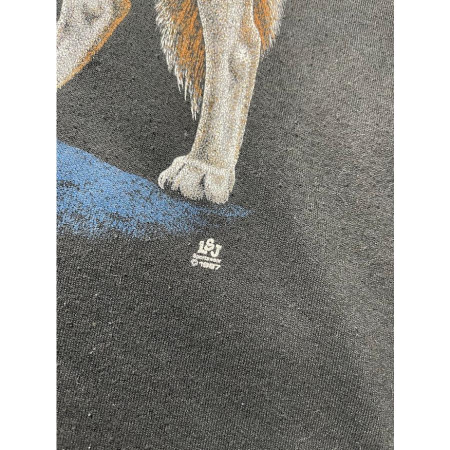 80'S ヴィンテージ TEE Animal wolf JERZEES USA タグ、コピーライトあり　アニマル Tシャツ |  | 03
