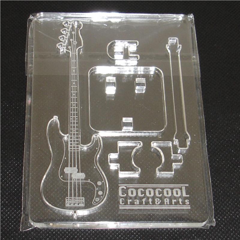 アクリル製　ミニチュアベース　プレシジョンベースタイプ　楽器　guitar　 PrecisionBass  type |  | 02