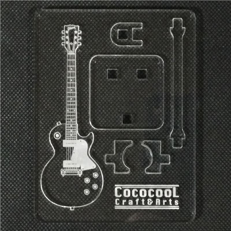 アクリル製　ミニチュアギター　レスポール スペシャル タイプ(1)（削り）　楽器　guitar　Les Paul Special  type |  | 02