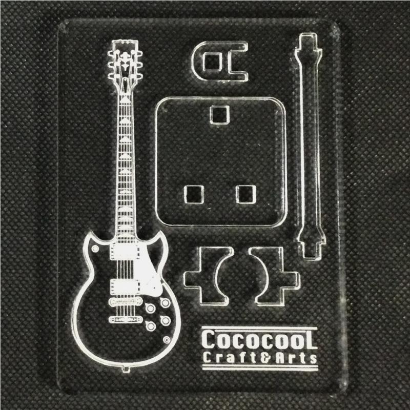アクリル製　ミニチュアギター　YSG-3タイプ　楽器　guitar　YSG-3　type |  | 02