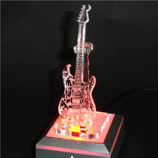アクリル製　ミニチュアギター　FKタイプ　楽器　guitar　FK type |  | 02