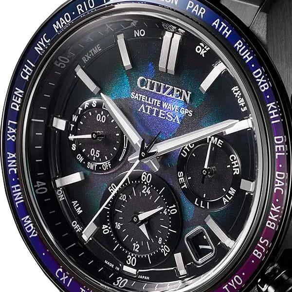 最終価格(新品) CITIZEN ATTESA CC4057-60E Citizen Ø44.6mm Attesa Super Titanium CC4057-60E blue face