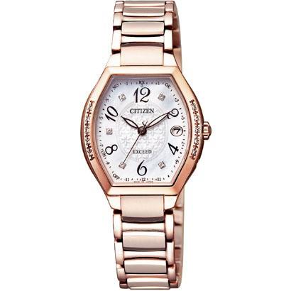 シチズン エクシード チタン ES9322-57W サクラピンク 白蝶貝 シチズン