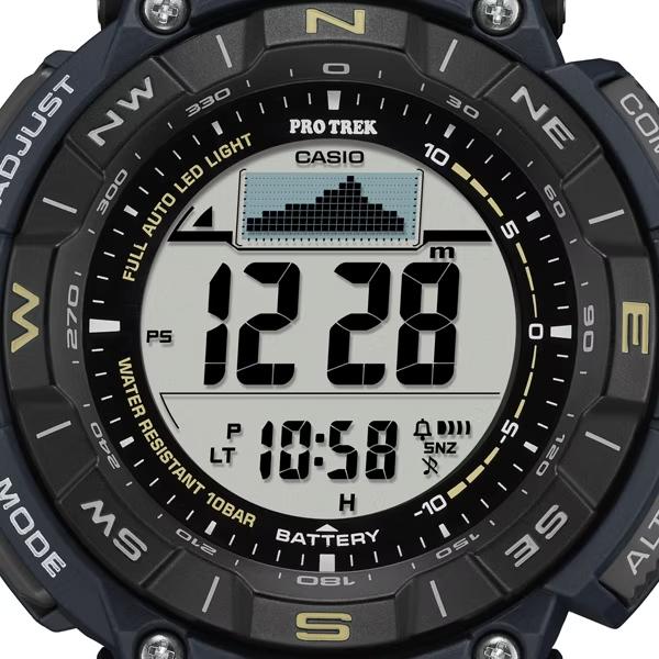 カシオ  CASIO メンズ腕時計 プロトレック PRO TREK PRG-340SC-2JF クライマーライン ソーラーモデル 新品 国内正規品｜cococross｜11