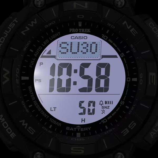 カシオ  CASIO メンズ腕時計 プロトレック PRO TREK PRG-340SC-2JF クライマーライン ソーラーモデル 新品 国内正規品｜cococross｜10