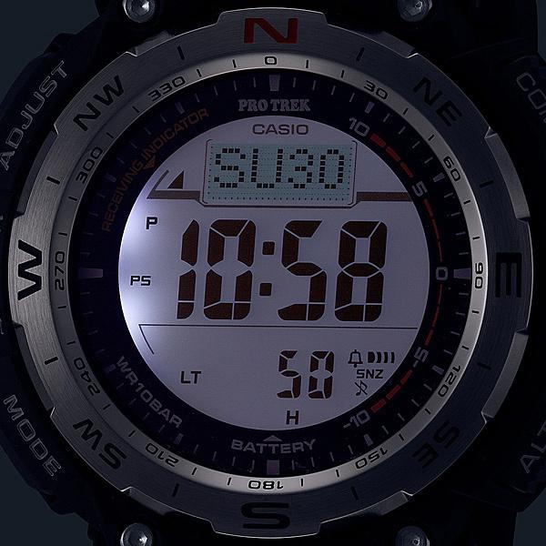 カシオ メンズ腕時計 プロトレック PRW-3400-1JF クライマーライン 新品 国内正規品｜cococross｜08