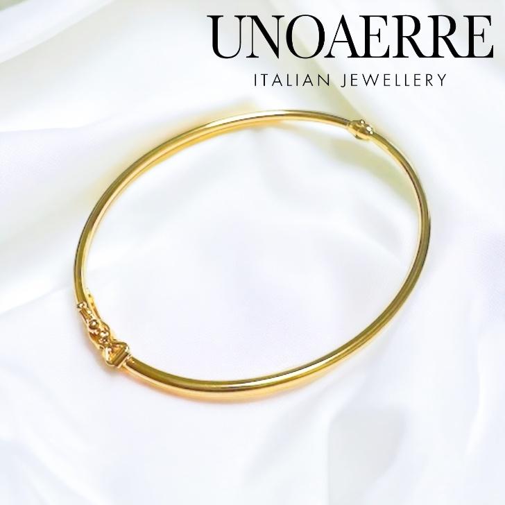 UNOAERRE ウノアエレ バングル ブレスレット アクセサリー 18金