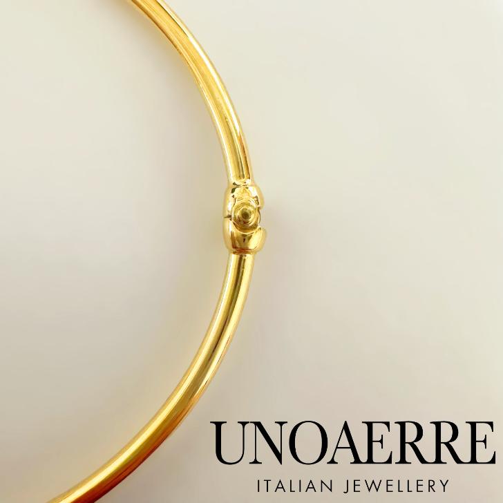 UNOAERRE ウノアエレ バングル ブレスレット アクセサリー 18金 UNOAERRE ウノアエレ バングル ブレスレット アクセサリー 18金