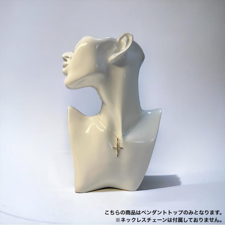 アクセサリー ペンダント 18金 K18 K18YG 十字架 クロス イエス